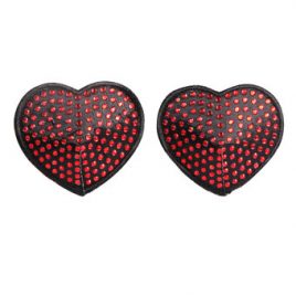 Coquette Rhinestone Heart Nipple Pasties