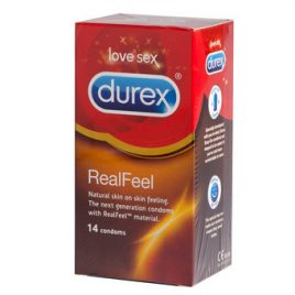Durex Real Feel Non Latex Condoms (14 Pack)