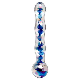 Icicles No 8 Wavy Glass Dildo