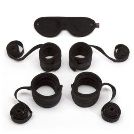 Bondage Boutique Soft Bedroom Restraint Kit (5 Piece)