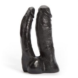 Doc Johnson Code Black Vac-U-Lock Double Penetrator Dildo