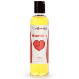 Lovehoney Oh! Strawberry Lickable Massage Oil 4.0 fl.oz