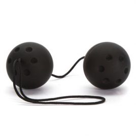 Lovehoney BASICS Black Jiggle Balls 2oz