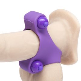 Fantasy C-Ringz Double Pleasure Silicone Vibrating Cock Ring