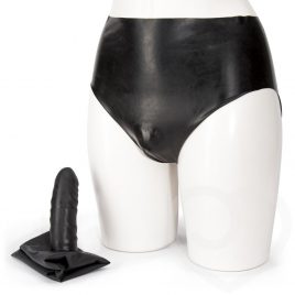 Late X Collection Anal Penetrator Latex Dildo Underwear