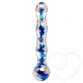 Icicles No 8 Wavy Glass Dildo