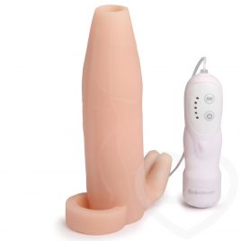 Fantasy X-Tensions Duo Clit Climax-Her Vibrating Penis Sleeve