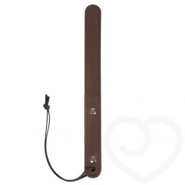 DOMINIX Deluxe Advanced BRAUN Leather Slapper Paddle