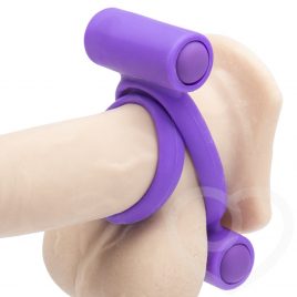 Fantasy C-Ringz Double Delight Silicone Vibrating Cock Ring