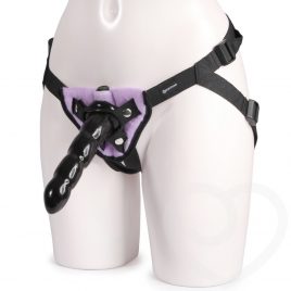 Fetish Fantasy Unisex Vibrating Strap-On 6 Inch Dildo Set
