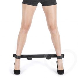 DOMINIX Deluxe Leather Wrist and Ankle Spreader Bar