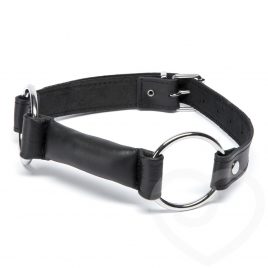 DOMINIX Deluxe Leather Pony Play Bit Gag