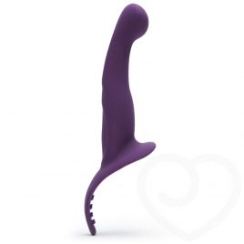 Silicone Strap-On G-Spot Dildo With Perfect Fit Angle
