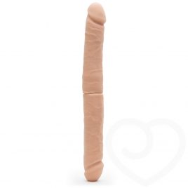 Doc Johnson Ragin’ D Ultraskyn Veined Double Ended Realistic Dildo 16 Inch
