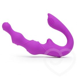 Come Together USB Rechargeable Vibrating Silicone Strapless Strap-On
