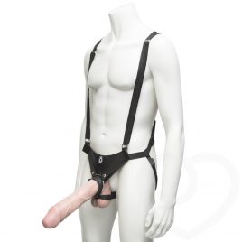 King Cock Strap-On Harness Kit with Ultra Realistic Dildo 11.5 Inch
