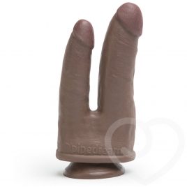King Cock Realistic Double Penetrator Dildo with Suction Cup