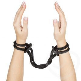 Japanese Silk Bondage Rope Wrist Cuffs