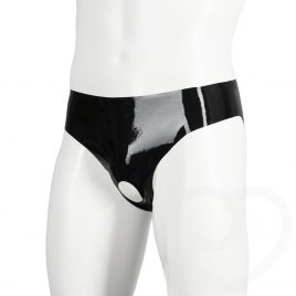 Late X Collection Showmaster Latex Briefs