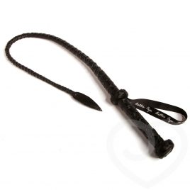 Bettie Page Longing For Leather Bullwhip