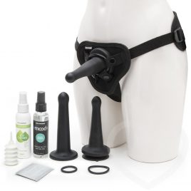 Doc Johnson Vac-U-Lock Platinum Silicone Pegging Set