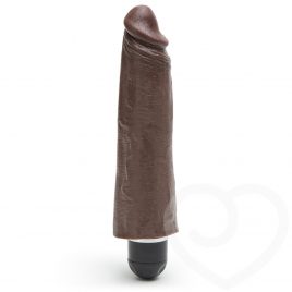 King Cock Whisper Quiet Vibrating Realistic Dildo 8 Inch