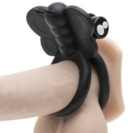 Screaming O Monarch Rechargeable Butterfly Vibrating Double Cock Ring
