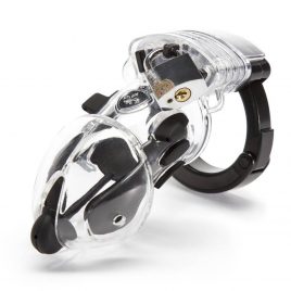 Mystim Pubic Enemy No 2 E-Stim Cock Cage with Urethral Sound