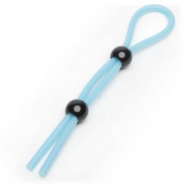 Rascal Double Leash Glow in the Dark Cock Ring