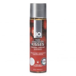 System JO Strawberry Kiss Flavored Lubricant 4 fl oz