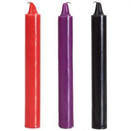 Doc Johnson Japanese Hot Wax Drip Bondage Candles (3 Pack)