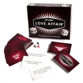 All Night Love Affair Dice And Card Game