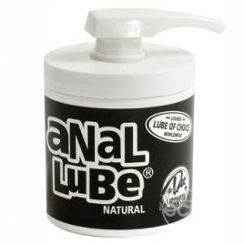 Doc Johnson Natural Anal Lubricant Tub 4.5 fl oz