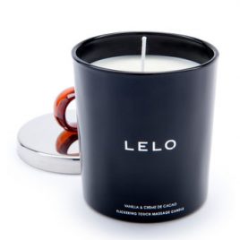 Lelo Flickering Touch Massage Candle Vanilla & Creme de Cacao 150g