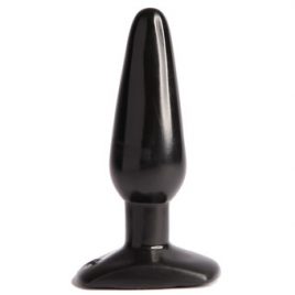 Doc Johnson Medium Black Butt Plug