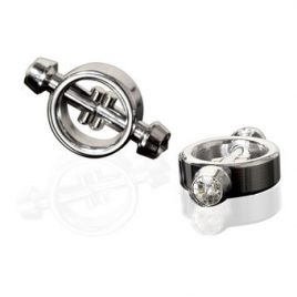 Metal Worx Magnetic Crystal Tip Nipple Clamps