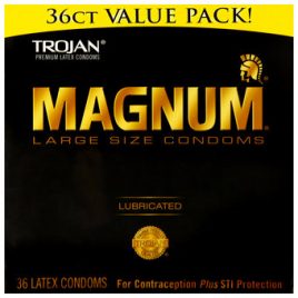 Trojan Magnum Large Condoms (36 Pack)
