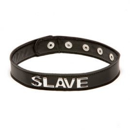 Allure Fetishwear Xplay Slave Adjustable Bondage Collar