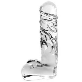 Icicles No 40 Realistic Glass Dildo 5 Inch