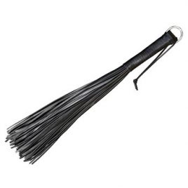 DOMINIX Deluxe Thick Leather Flogger 20 Inch