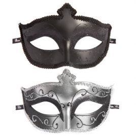 Fifty Shades of Grey Masks On Masquerade Mask (Twin Pack)