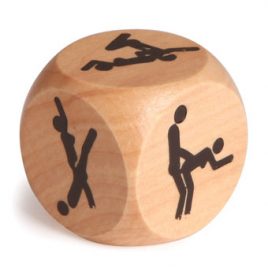 Wooden Kama Sutra Sex Die