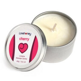 Lovehoney Cherry Flavor Lickable Massage Candle 60g