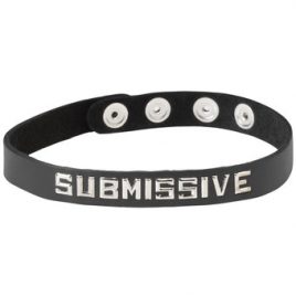Spartacus Leather Collar – Submissive