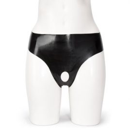 Late X Showmaster Latex Briefs