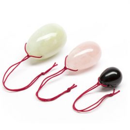 Coco de Mer Handcrafted Stone Love Egg Set