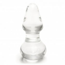 Coco de Mer Bottle Stopper Small Glass Butt Plug