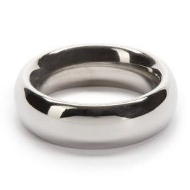 DOMINIX Deluxe 1.75 Inch Stainless Steel Donut Cock Ring
