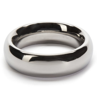 DOMINIX Deluxe 1.9 Inch Stainless Steel Donut Cock Ring