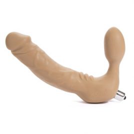 Tantus Realdoe Stout Wireless Strap On Double Dildo Vibrator 7 Inch